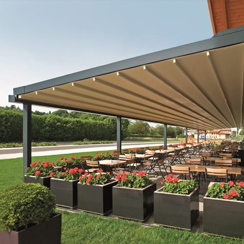 Mito Pergola® Retractable Fabric Roofs For Residences, Restaurants & Hotels preview 2