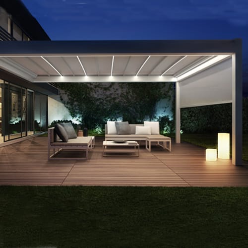 Nomo & Rialto Pergola® Retractable Fabric Roofs For Residences, Restaurants & Hotels preview 1