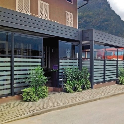 Retractable Glass Walls 