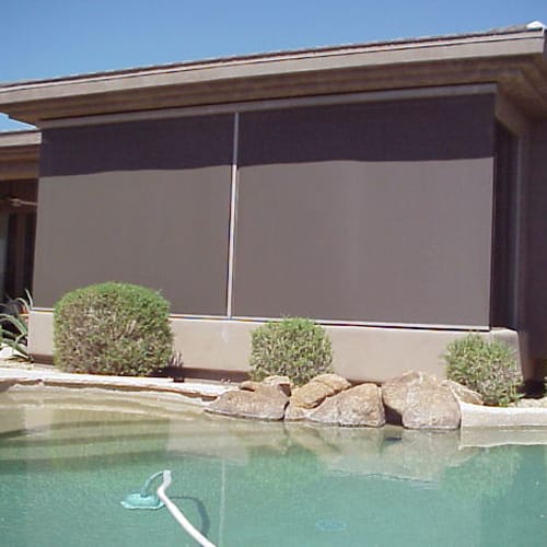 Exterior Rolling Solar Screens