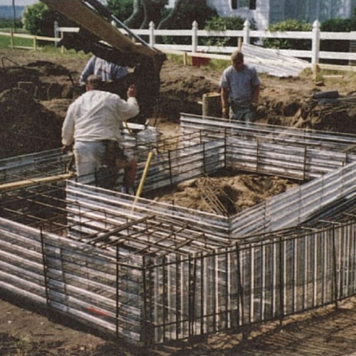 STAY-FORM® Concrete Forming: Installation - Grade Beams