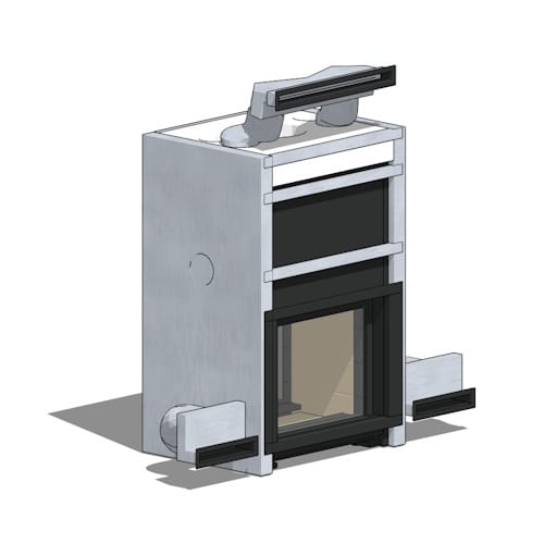 Fireplace: s[21]df - 85 (Double Face)