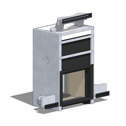 Fireplace: s[21]df - 95 (Double Face)