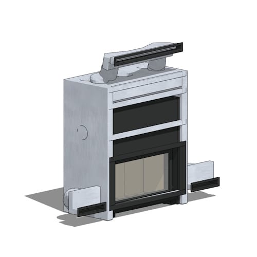 Fireplace: s[21]sf - 105 (Simple Face)