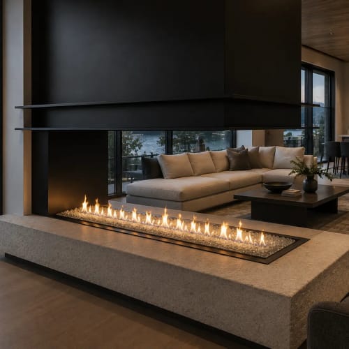 BLAZE Peninsula Open Gas Fireplace Series preview 2