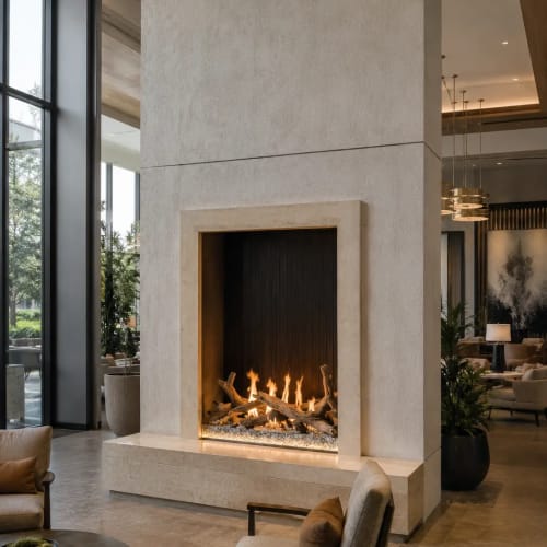 BLAZE Single Sided Open Gas Fireplace Series