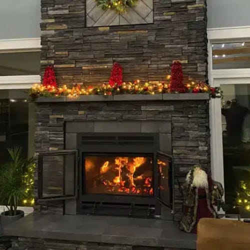 Indoor/Outdoor Wood Burning Fireplaces preview 2