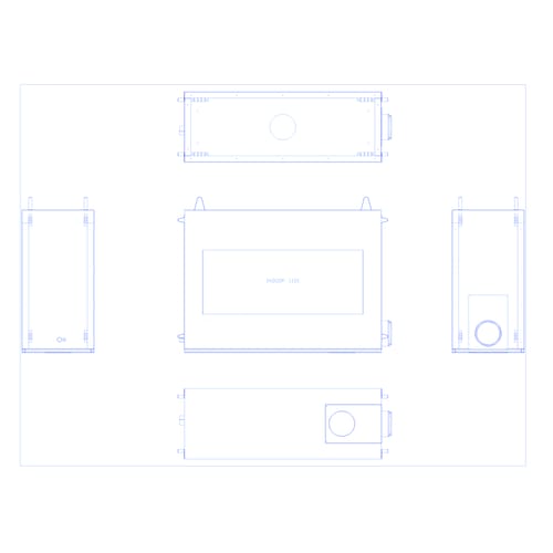 A-SS-4-IO: Signature Series Linear 4' Indoor/Outdoor Gas Fireplace System