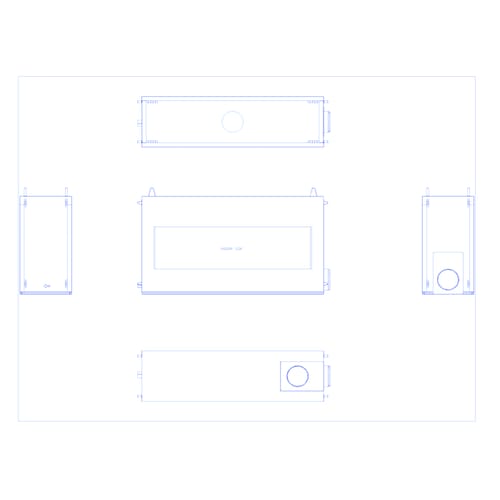 A-SS-6-IO: Signature Series Linear 6' Indoor/Outdoor Gas Fireplace System