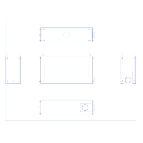 A-SS-6-ST: Signature Series Linear 6' See-Through Gas Fireplace System