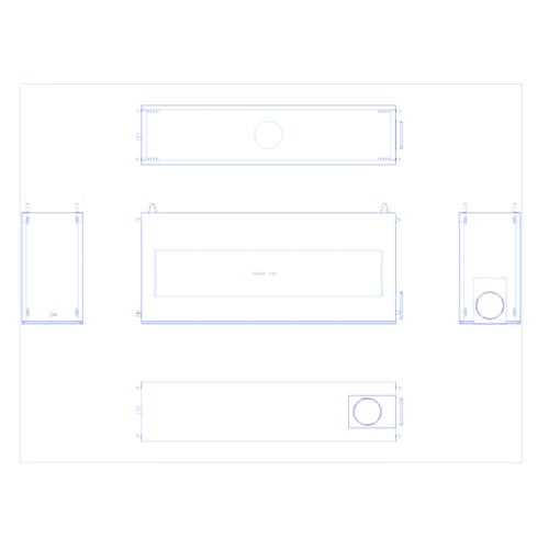 A-SS-8-IOO: Signature Series Linear 8' Indoor/Outdoor Open Gas Fireplace System