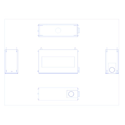 A-SS-5-STO: Signature Series Linear 5' See-Through Open Gas Fireplace System