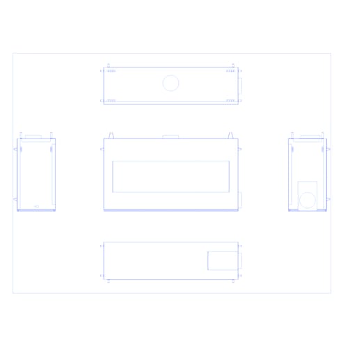 A-SS-6-SSO: Signature Series Linear 6' Single Sided Open Gas Fireplace System