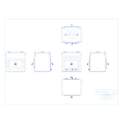 HR30 IO RECT: The Hearthroom 30 Indoor/Outdoor Wood-Burning Fireplace Series