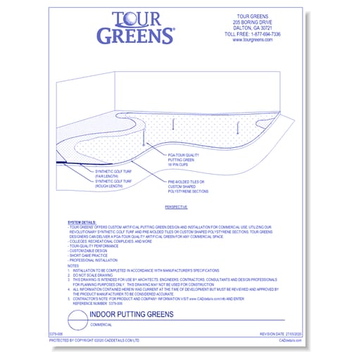 Indoor Putting Greens - Commercial