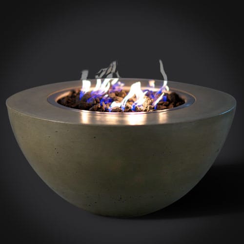 Round Oasis Fire Bowl