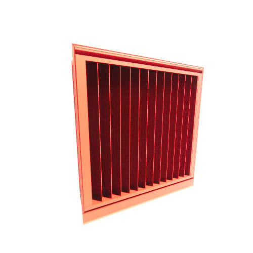 Wind Driven Rain Louver: LE-67V
