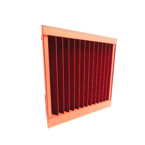 Wind Driven Rain Louver: LE-68V