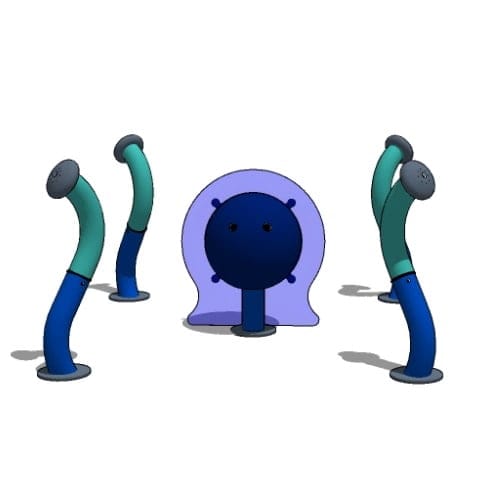 Freestanding Play Features: Octopus