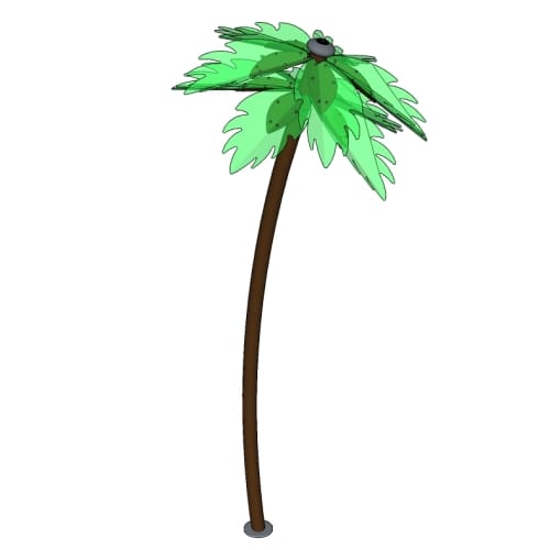 Freestanding Play Features: Poly Palm Windy