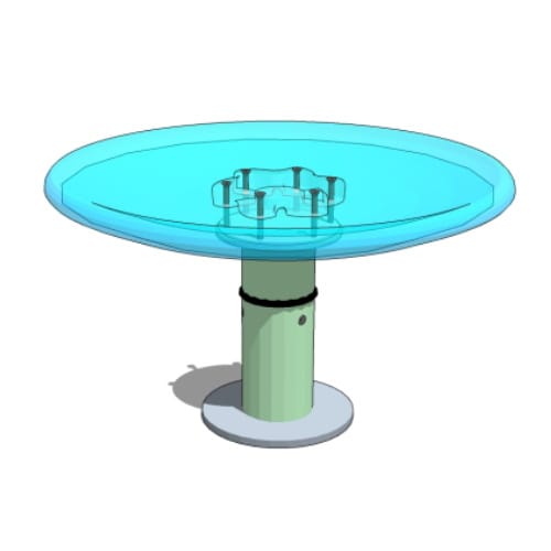 Freestanding Play Features: Basin