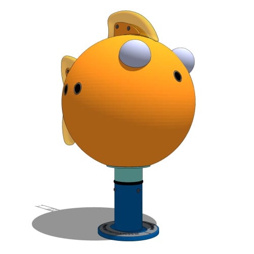 Freestanding Play Features: Blowfish