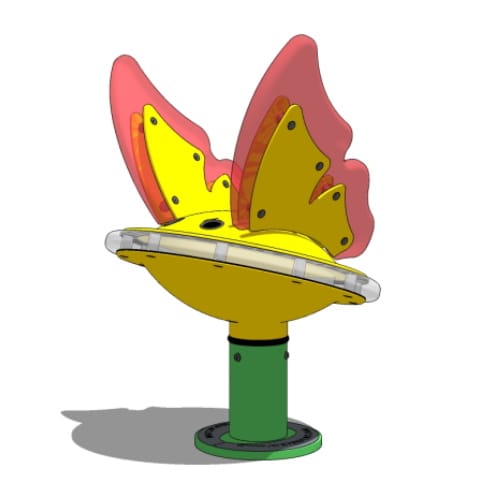 Freestanding Play Features: Flutterby