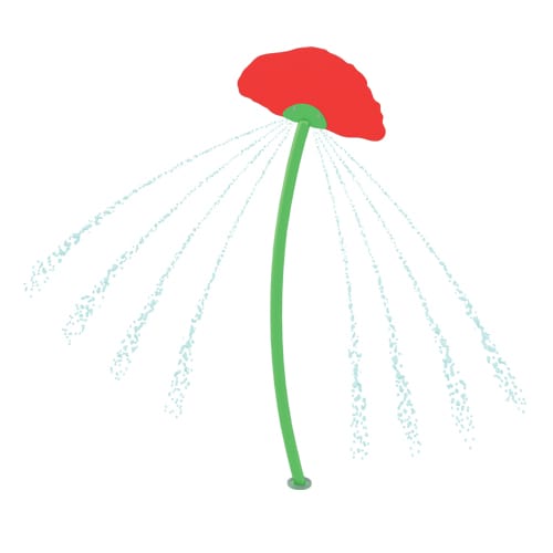 Freestanding Play Features: Corn Poppy