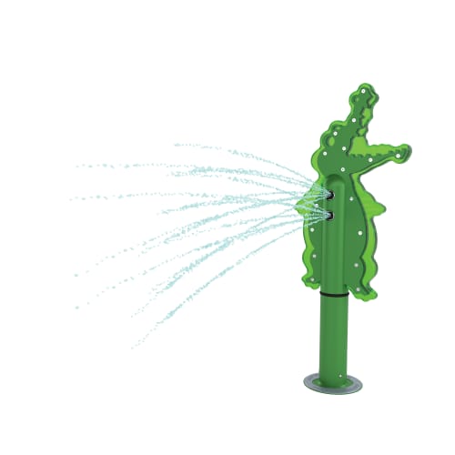 Freestanding Play Features: Crocodile