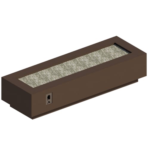 Cove Linear Gas Fire Pit Table  72" (CVL-72)