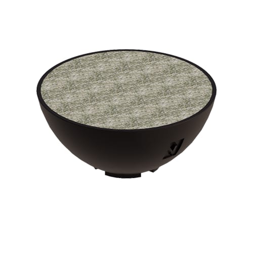Cove Edge Round Gas Fire Pit Bowl 42" (CV-30EWHT)