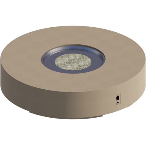 Cove Round Gas Fire Pit Table 72" (CVC-72NG)