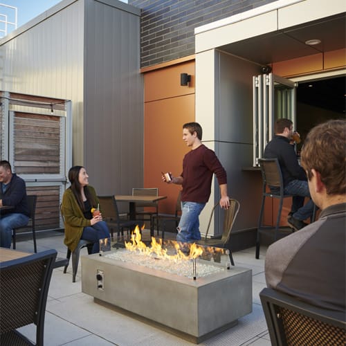 Cove 54" Linear Gas Fire Pit Table preview 12