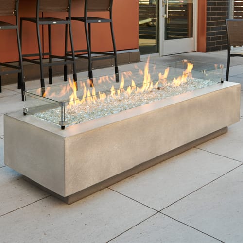 Cove 72" Linear Gas Fire Pit Table preview 32