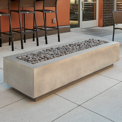 Cove 72" Linear Gas Fire Pit Table preview 1
