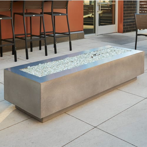 Cove 72" Linear Gas Fire Pit Table preview 4