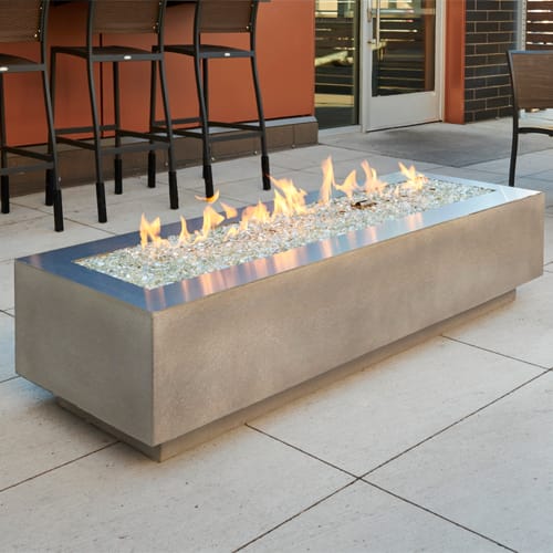 Cove 72" Linear Gas Fire Pit Table preview 5