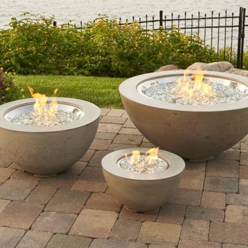 Round Crystal Fire Plus Gas Burner For Commercial Or Residential Applications preview 4