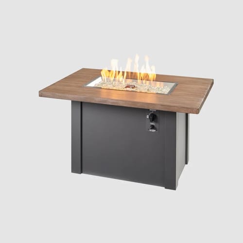 Havenwood 44" Rectangular Gas Fire Pit Table