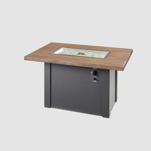 Havenwood 44" Rectangular Gas Fire Pit Table preview 3