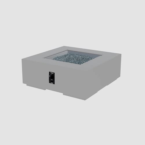 Cove 42" Square Gas Fire Pit Table