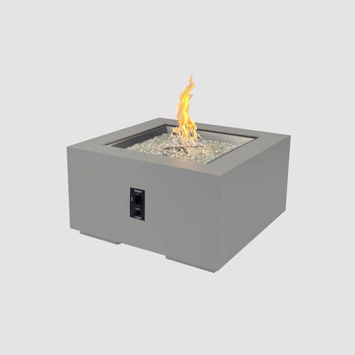 Cove 36" Square Gas Fire Pit Table