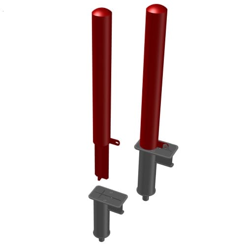 (950070) Bollard, Removable and Locking 