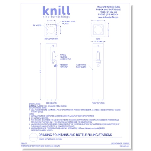 (350030) Bottle Filling Station 