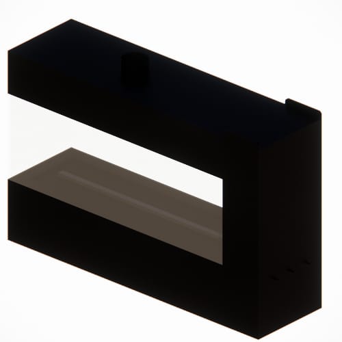 Custom 7' Pier - C-VIEW (C720PFC) Commercial Gas Fireplace