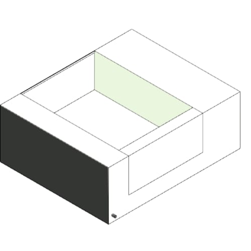 Custom 3' Corner L/R - PRODIGY Series (PCCL/R3) Light Commercial Gas Fireplace