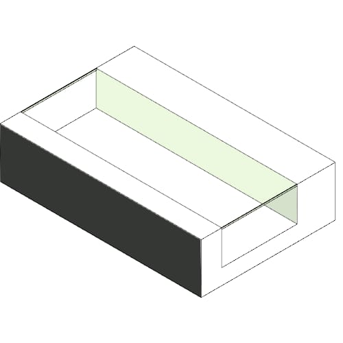 Custom 6' Bay - PRODIGY Series (PCPR6) Light Commercial Gas Fireplace