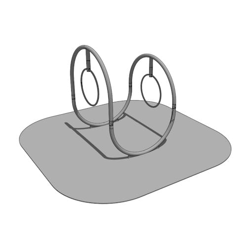 Aerial Loops Duo - 2 Hoops