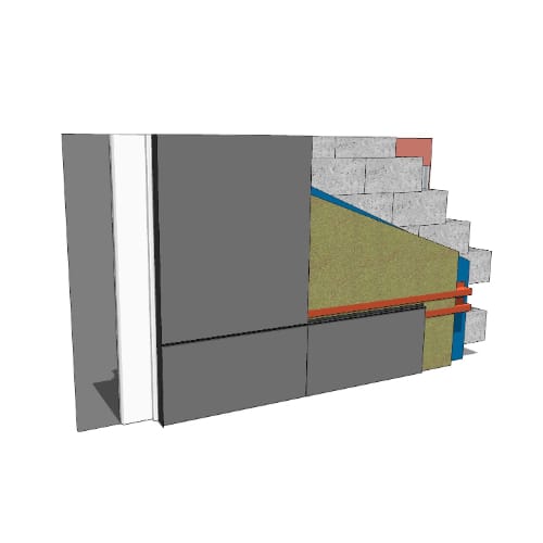 Armatherm™ ArmaGirt: Fiber Cement - Swing Door Jamb - CMU