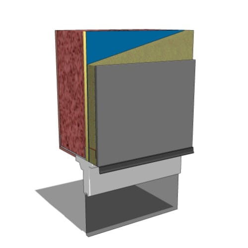 Armatherm™ ArmaGirt: Fiber Cement - Swing Door Head - Stud Wall